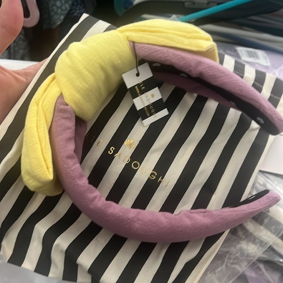 Lele Sadoughi, two toned holly headband - Picture 5 of 7